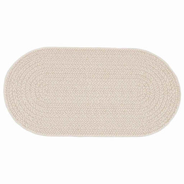 Vidaxl vloerkleed zizur crème 200 x 100 cm polypropyleen