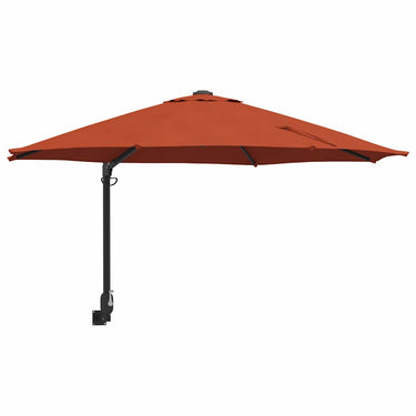 Vidaxl tuinparasol terracotta 248 x 248 x 148 cm polyester en staal