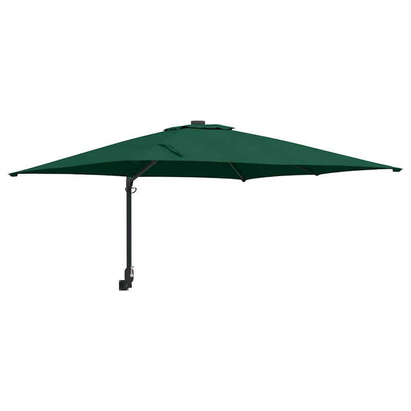 ギャラリービューアに画像をロードする, Vidaxl tuinparasol groen 248,5 x 247,5 x 160 cm polyester en staal
