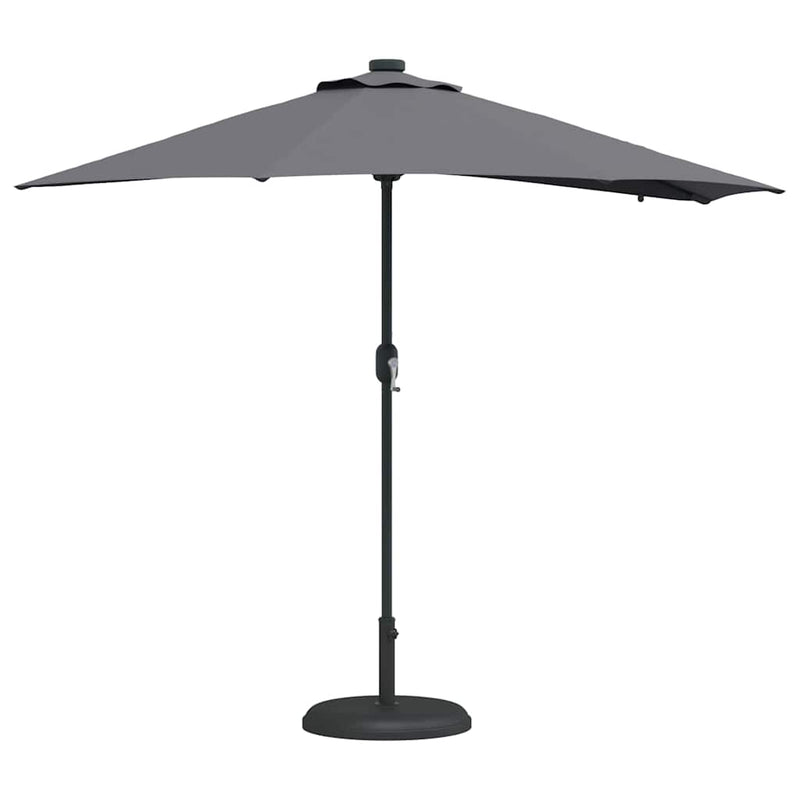 ギャラリービューアに画像をロードする, Vidaxl tuinparasol antraciet 294 x 150 x 223 cm polyester en staal
