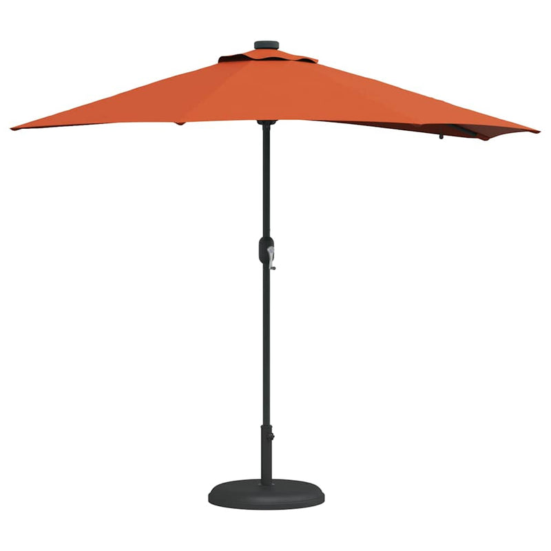 ギャラリービューアに画像をロードする, Vidaxl tuinparasol terracotta 294 x 150 x 223 cm polyester en staal
