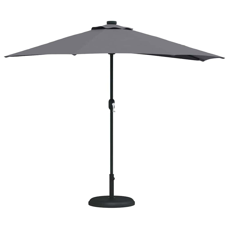 Chargez l'image dans la visionneuse de la galerie, Vidaxl tuinparasol antraciet 294 x 150 x 224 cm polyester en staal
