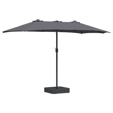 Vidaxl tuinparasol antraciet 385 x 209 x 244 cm polyester en staal