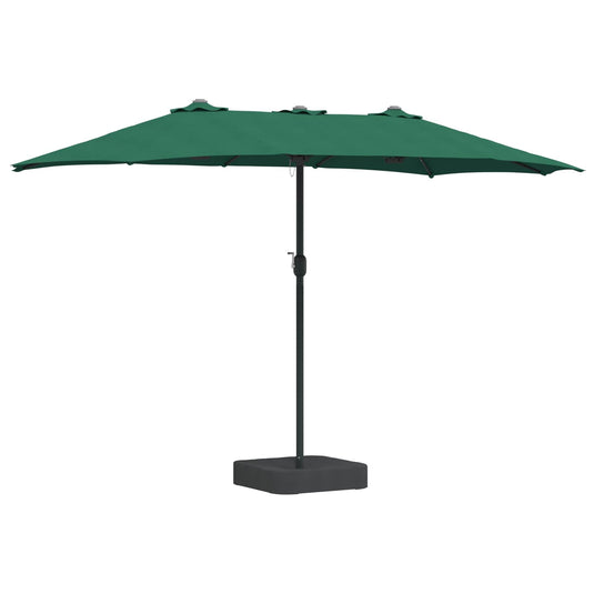 Vidaxl tuinparasol groen 385 x 209 x 244 cm polyester