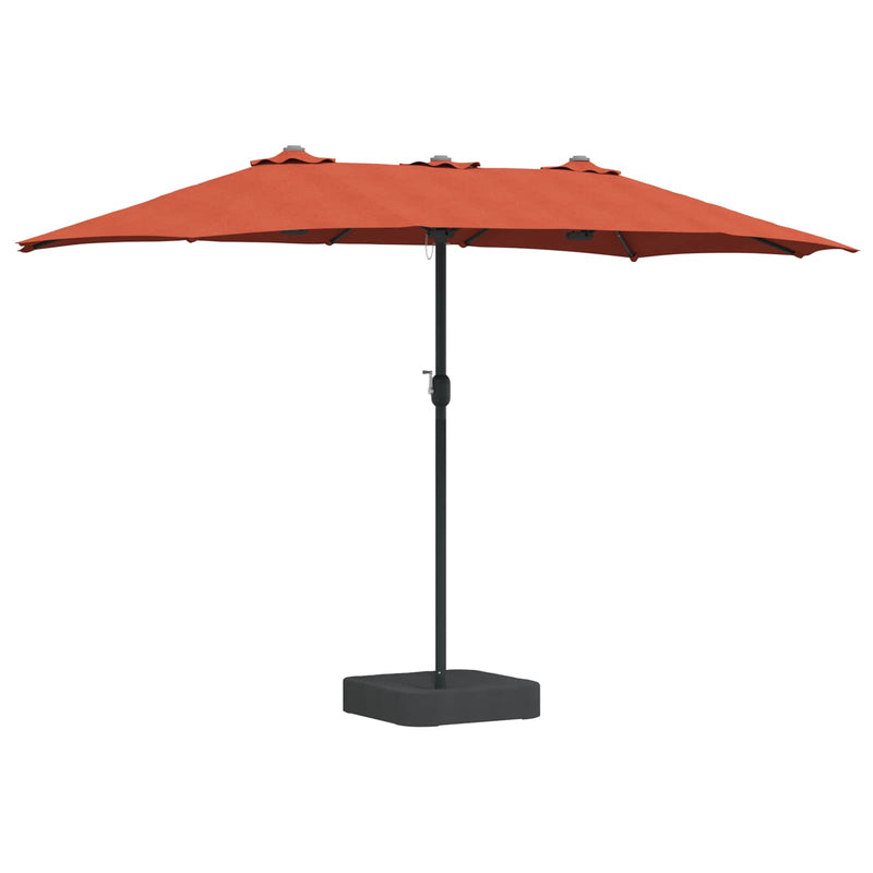 Chargez l'image dans la visionneuse de la galerie, Vidaxl tuinparasol terracotta 385 x 209 x 244 cm polyester
