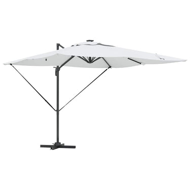 Vidaxl parasol zand 286 x 284 x 270 cm aluminium en polyester