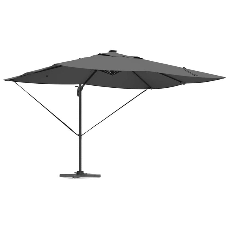 Chargez l'image dans la visionneuse de la galerie, Vidaxl parasol antraciet 352 x 251 x 265 cm polyester en aluminium
