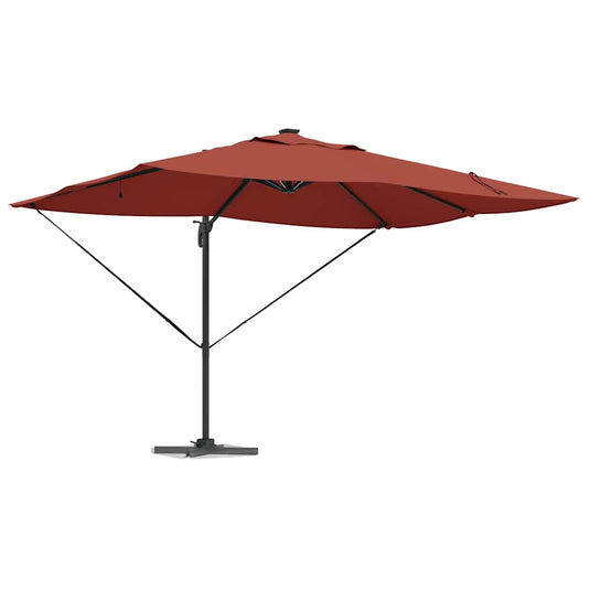 Vidaxl parasol terracotta 352 x 251 x 265 cm polyester en aluminium