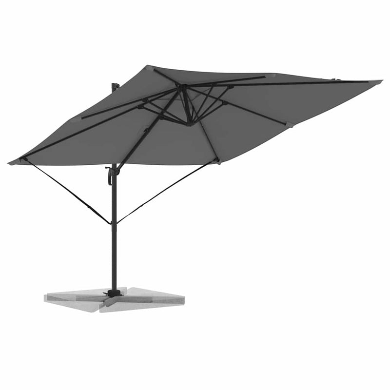 ギャラリービューアに画像をロードする, Vidaxl roma parasol antraciet 286 x 284 x 265 cm
