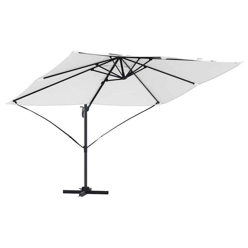 ギャラリービューアに画像をロードする, Vidaxl parasol zand 351 x 250 x 260 cm polyester en aluminium
