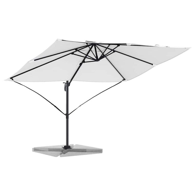 ギャラリービューアに画像をロードする, Vidaxl parasol zand 351 x 250 x 260 cm polyester en aluminium
