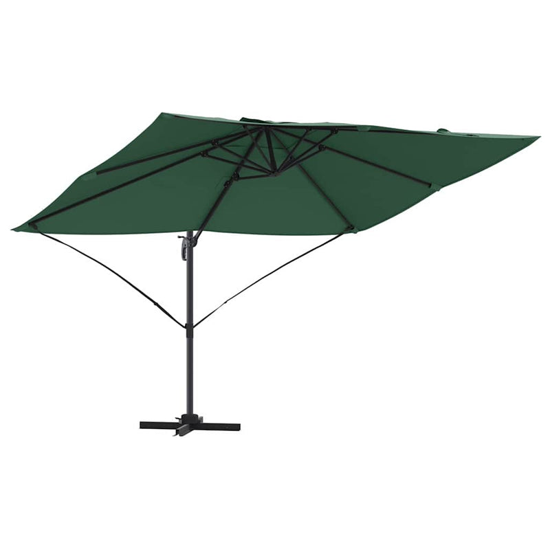 ギャラリービューアに画像をロードする, Vidaxl parasol groen 351 x 250 x 260 cm polyester en aluminium
