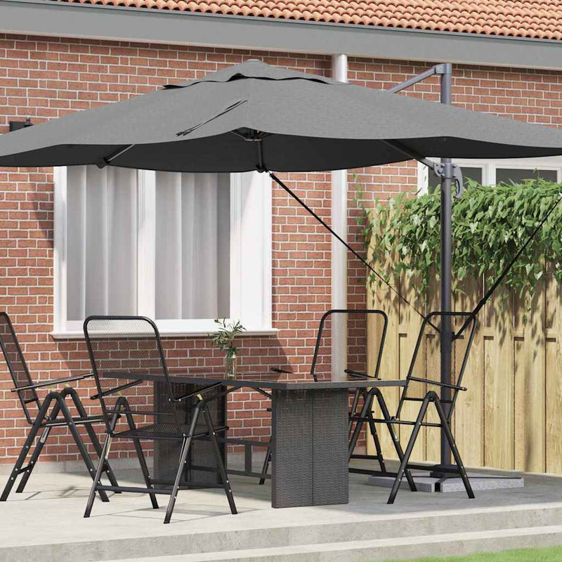 ギャラリービューアに画像をロードする, Vidaxl parasol antraciet 351 x 250 x 260 cm polyester en aluminium
