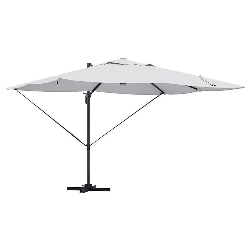 ギャラリービューアに画像をロードする, Vidaxl parasol zand 351 x 250 x 253 cm polyester en aluminium

