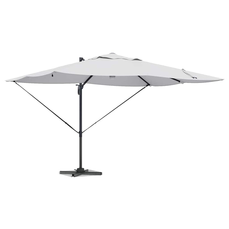 ギャラリービューアに画像をロードする, Vidaxl parasol zand 351 x 250 x 253 cm polyester en aluminium
