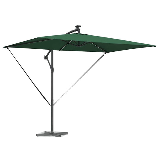 Vidaxl parasol groen 294 x 200 x 270 cm polyester en aluminium