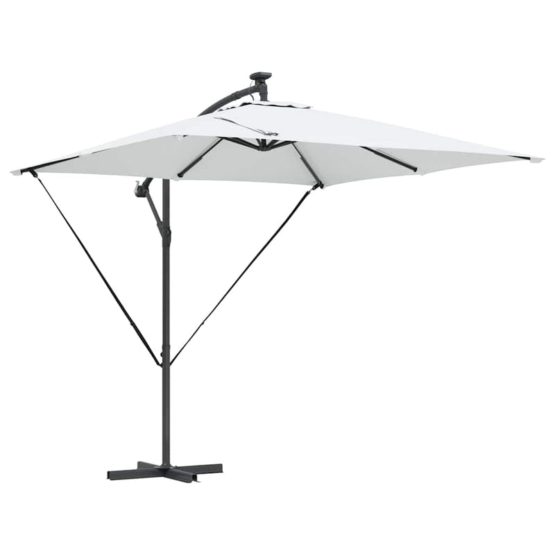 ギャラリービューアに画像をロードする, Vidaxl cantilever banana parasol zand 249 x 249 x 250 cm
