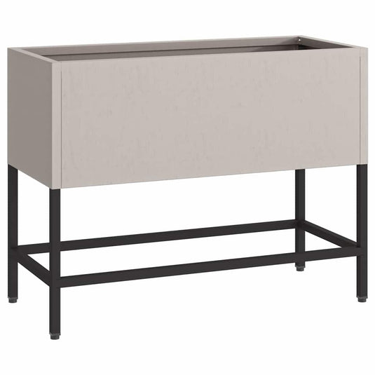Vidaxl verhoogde tuin plantbak roestig 60 x 26 x 45 cm cortenstaal
