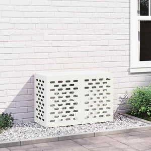 Vidaxl airconditioner hoes wit 90 x 40 x 60 cm staal