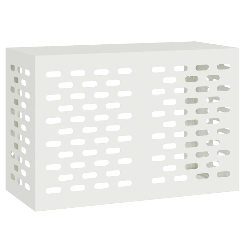 Afbeelding laden in galerijviewer, Vidaxl airconditioner hoes wit 90 x 40 x 60 cm staal

