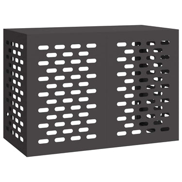 Vidaxl airconditioner hoes zwart 100 x 50 x 70 cm staal