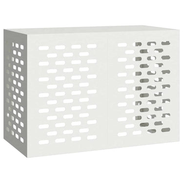 Vidaxl airconditioner hoes wit 100 x 50 x 70 cm staal
