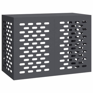 Vidaxl airconditioner hoes antraciet 100 x 50 x 70 cm staal