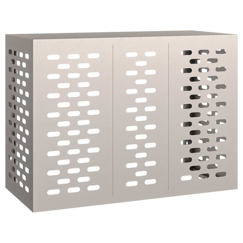 Afbeelding laden in galerijviewer, Vidaxl airconditioner hoes roestig 110 x 50 x 80 cm cortenstaal
