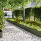 Vidaxl tuinrand 20 pcs olijf groen 100 x 0.05 x 20 cm