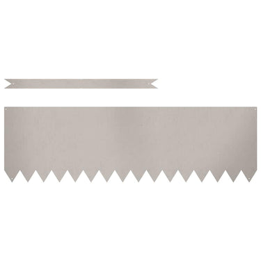 Vidaxl tuinrand 10 pcs bruin 100 x 0.05 x 20 cm cortenstaal
