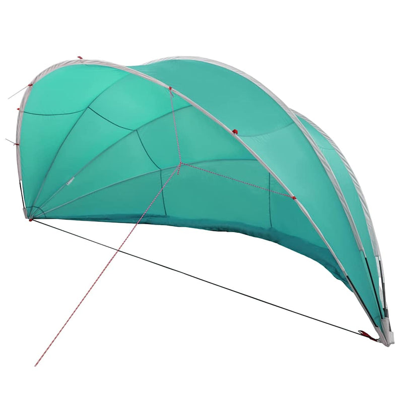 Chargez l'image dans la visionneuse de la galerie, Vidaxl pooldome blauw 430 x 430 x 210 cm 185t polyester met pu-coating
