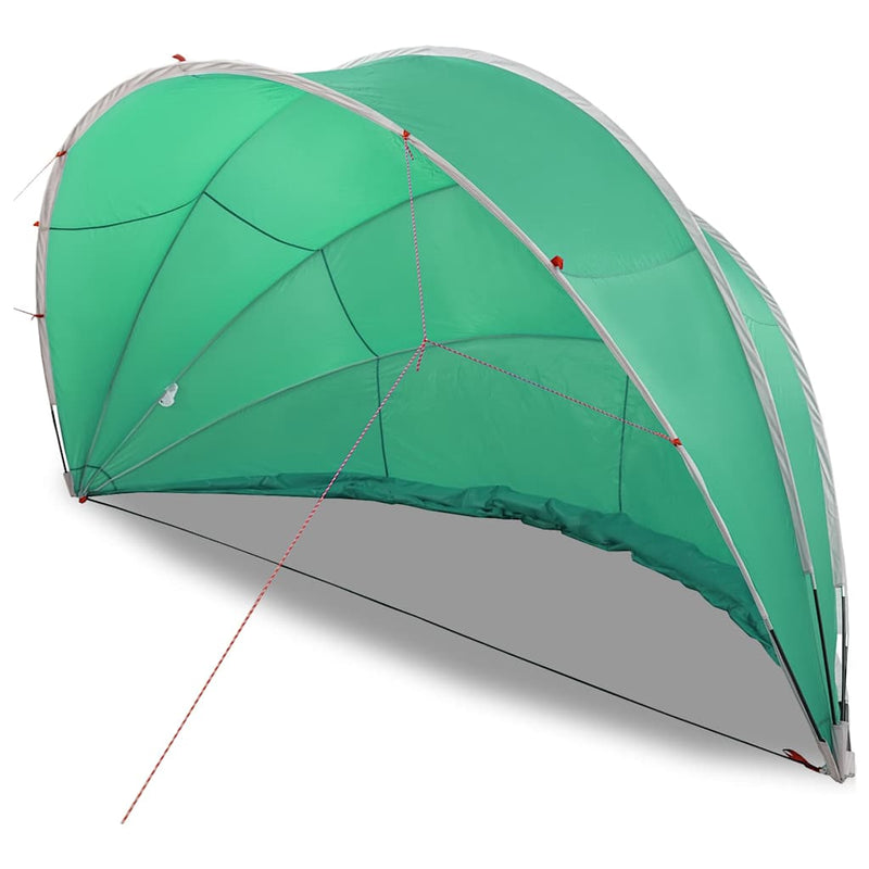 Afbeelding laden in galerijviewer, Vidaxl pooldome blauw 500 x 500 x 236 cm 185t polyester met pu-coating
