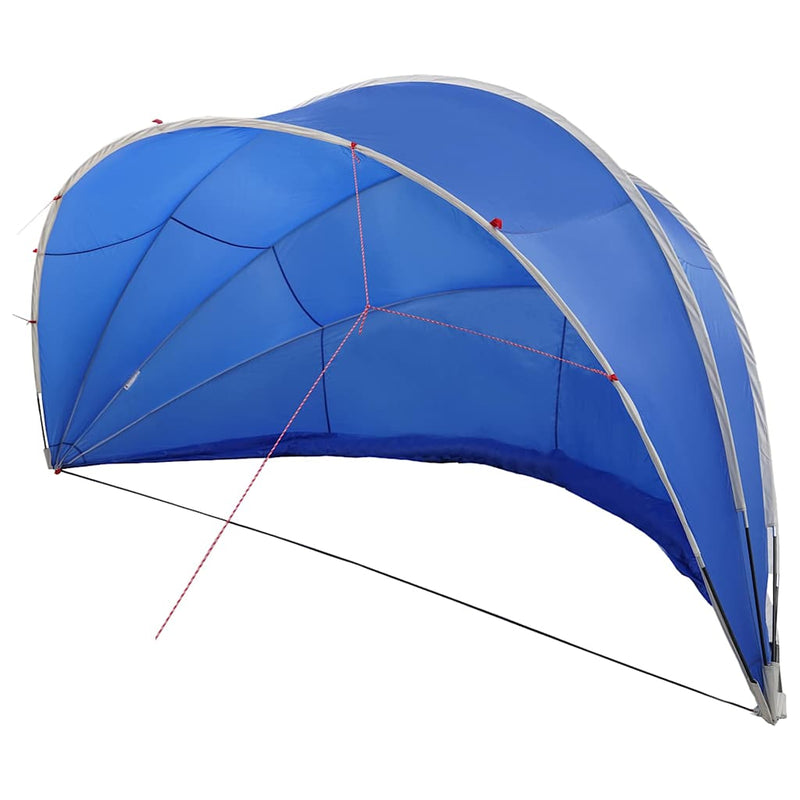 Chargez l'image dans la visionneuse de la galerie, Vidaxl pooldome groen 546 x 516 x 250 cm 185t polyester met pu-coating
