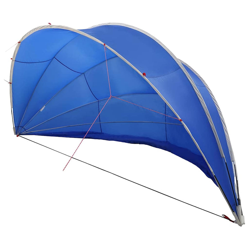 Chargez l'image dans la visionneuse de la galerie, Vidaxl pooldome groen 592 x 590 x 275 cm 185t polyester met pu-coating
