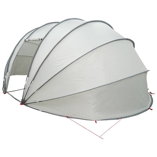 Vidaxl zwembad tent koepel grijs 538 x 440 x 204 cm