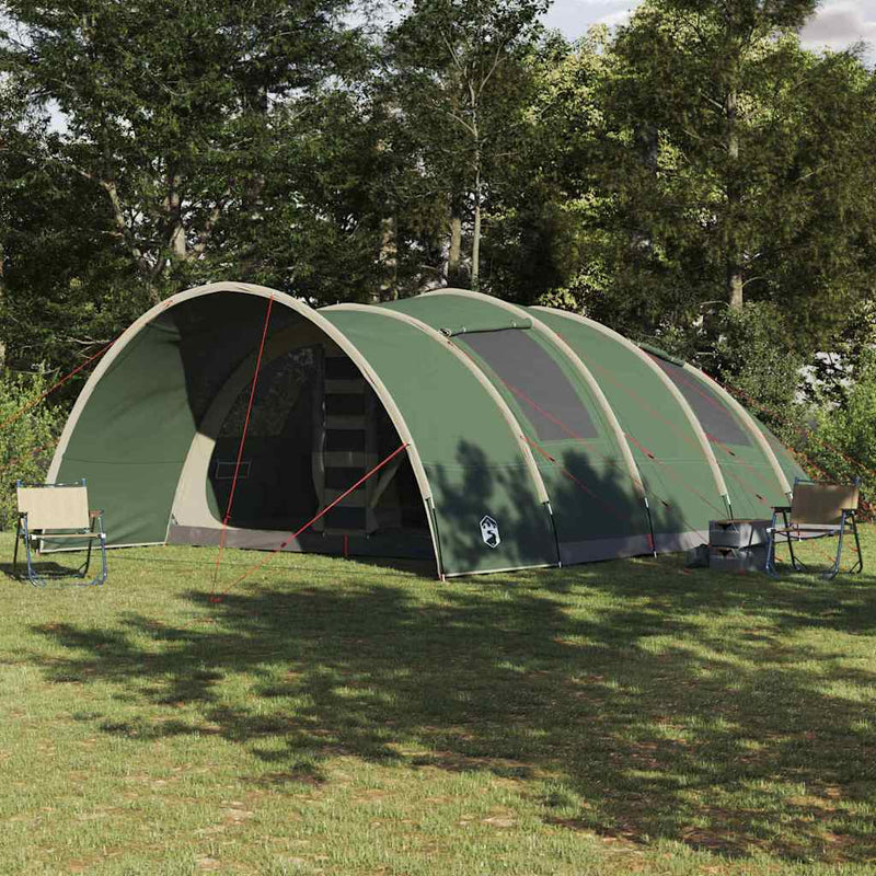 ギャラリービューアに画像をロードする, Vidaxl tunneltent met dak met opslag groen 710 x 460 x 245 cm
