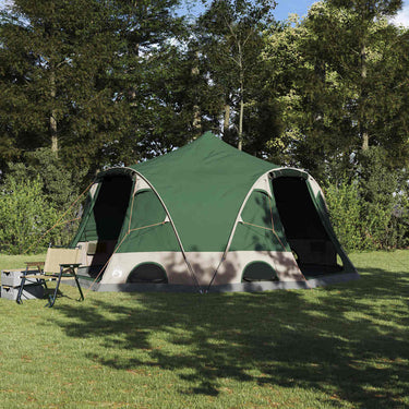 Vidaxl koepeltent met dak met opslag groen 505 x 450 x 248 cm