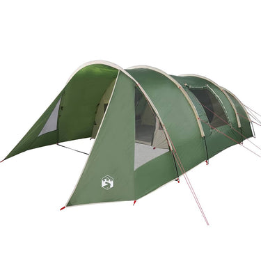 Vidaxl tunneltent met dak met opslag groen en wit 778 x 356 x 210 cm