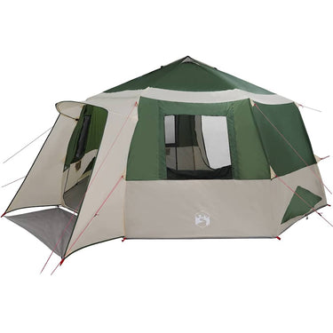 Vidaxl huisje tent met dak groen en grijs 500 x 500 x 294 cm