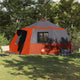 Vidaxl huisje tent met dak grijs en oranje 500 x 500 x 294 cm