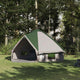 Vidaxl teepee tent met dak met opslag groen en wit 490 x 410 x 210 cm
