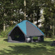 Vidaxl teepee tent met dak blauw en grijs 490 x 410 x 210 cm
