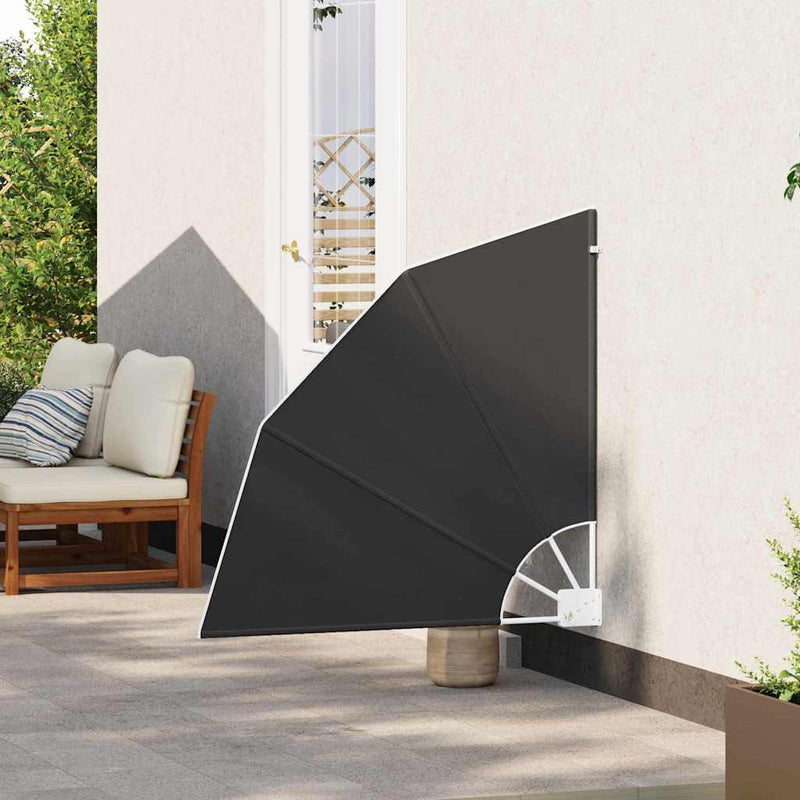ギャラリービューアに画像をロードする, Vidaxl balkon privacy scherm antraciet 115 x 115 cm polyester
