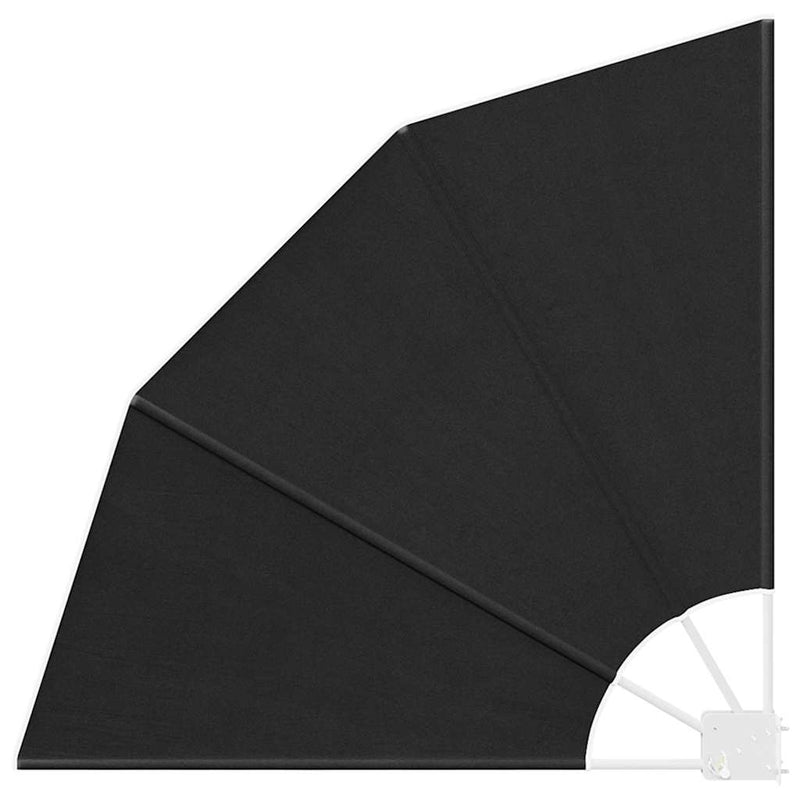 ギャラリービューアに画像をロードする, Vidaxl balkon privacy scherm antraciet 115 x 115 cm polyester
