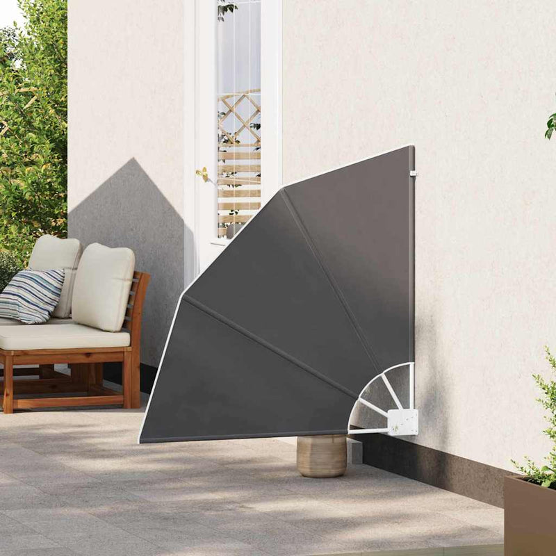 ギャラリービューアに画像をロードする, Vidaxl balkon privacy scherm zwart 115 x 115 cm polyester
