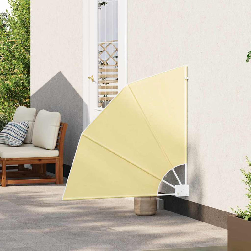 Afbeelding laden in galerijviewer, Vidaxl balkon privacy scherm zand 115 x 115 cm polyester
