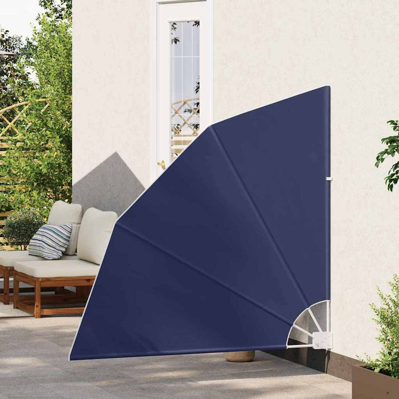 ギャラリービューアに画像をロードする, Vidaxl balkon privacy scherm marineblauw 140 x 140 cm polyester
