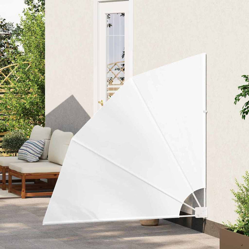 ギャラリービューアに画像をロードする, Vidaxl balkon privacy scherm wit 140 x 140 cm polyester
