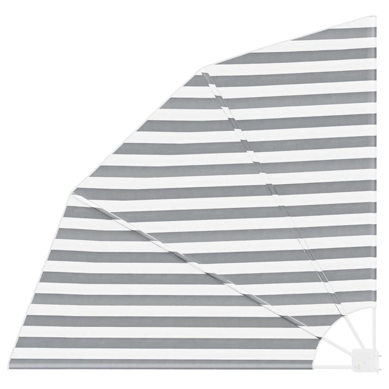 ギャラリービューアに画像をロードする, Vidaxl balkon privacy scherm antraciet en wit 140 x 140 cm polyester
