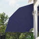 Vidaxl balkon privacy scherm marineblauw 210 x 210 cm polyester